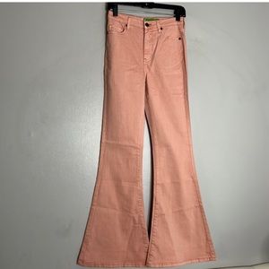 NWT Free People x Sandrine Rose High-Rise Super Flare Jean Color Petal Size 26